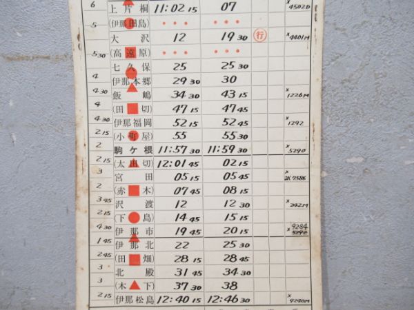 伊那松島機関区 73仕業 揃い