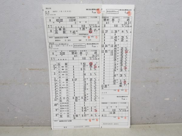 青函運転所海峡揃い