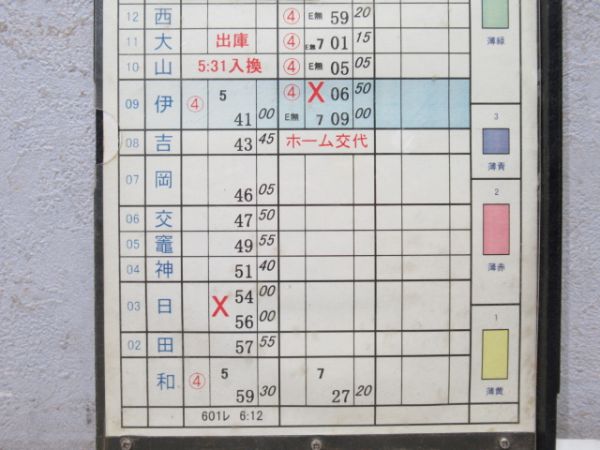 和歌山電鉄 スタフ 貴志川線 3系統 揃い