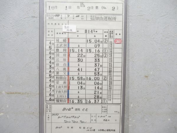 福知山運転所あさしお・丹後