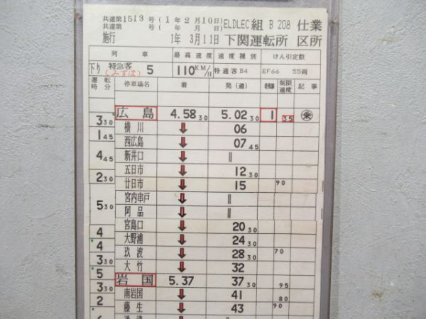 下関運転所寝台特急みずほ