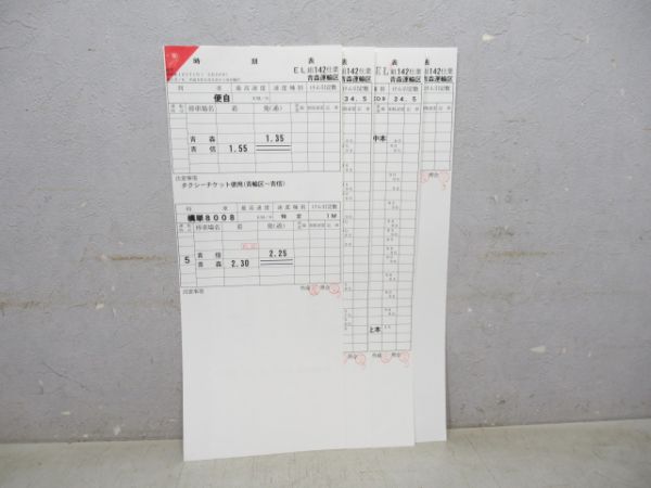 青森運輸区寝台特急エルム揃い