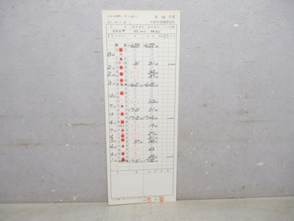 中部天竜機関支区急行伊那