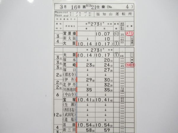 福知山運転所 ECB21仕業 揃い