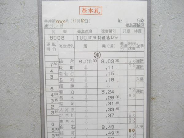 福島運輸区 揃い (エルム 入り)