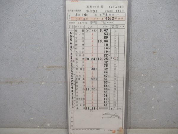 敦賀第一機関区E6仕業　「雷鳥5号」