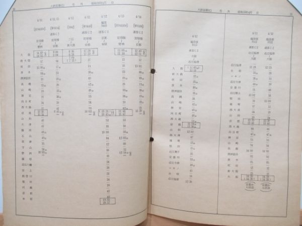 大阪鉄道管理局報　昭和59年4月号外4冊セット