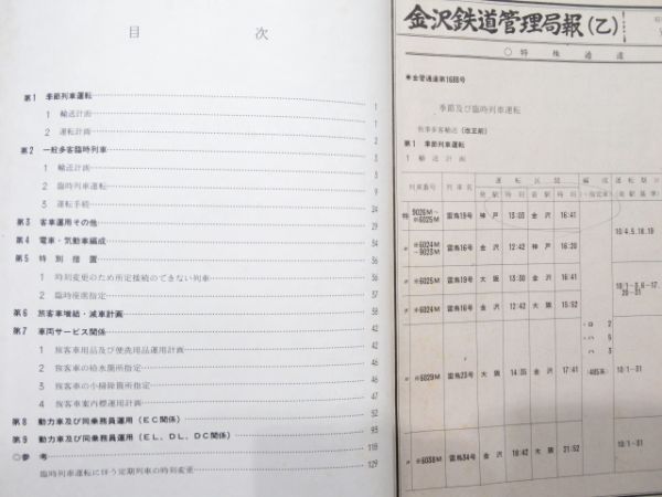 秋季多客波動輸送等関係達 2冊組