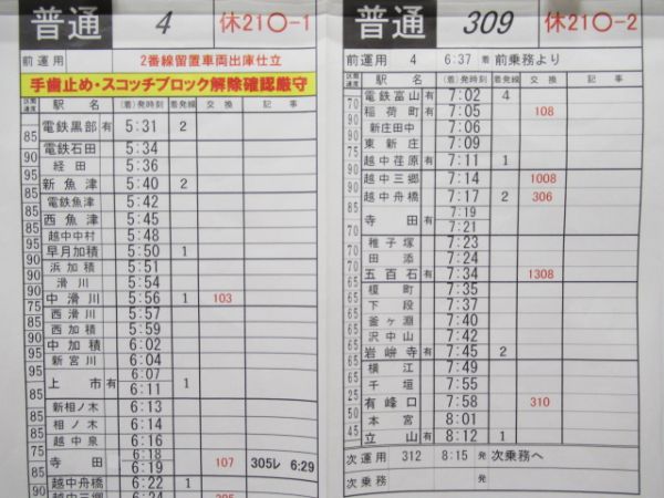 富山地方鉄道バラ5枚セット