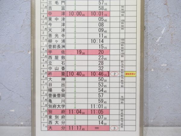 大分運輸センター　66行路「ED76寝台特急富士」