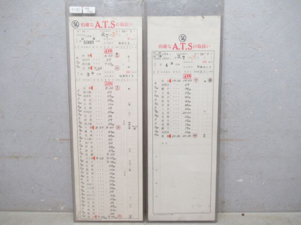 向日町運転所　2.7仕業揃い「キハ82特急かもめ」行路表付き