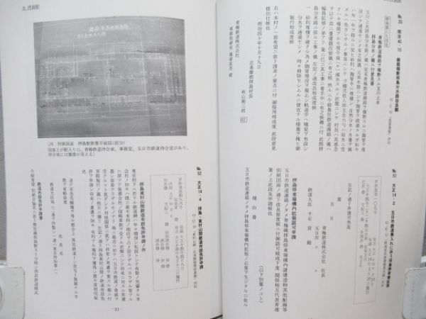 郷土資料「青梅鉄道昭島関係資料集」