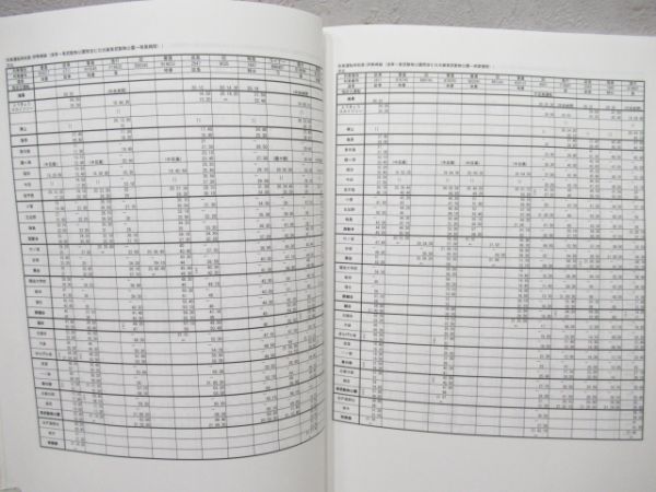 乗務員用 列車取扱方列車運転時刻表
