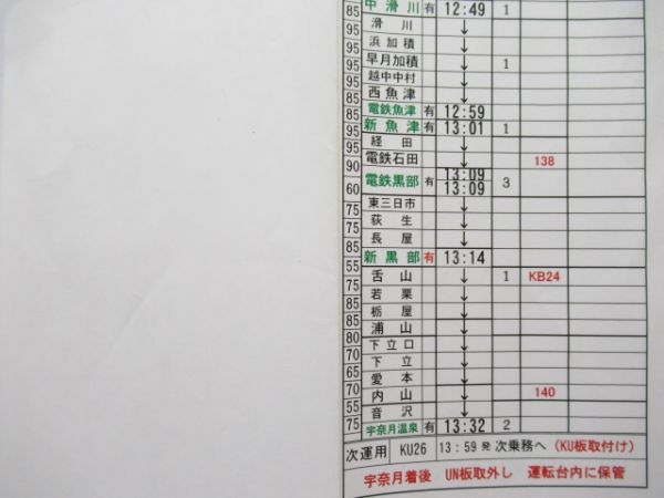 富山地方鉄道バラ5枚組【A】特急入り