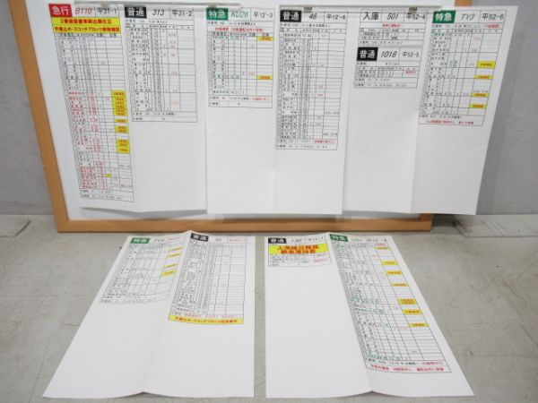 富山地方鉄道バラ5枚組【D】特急入り