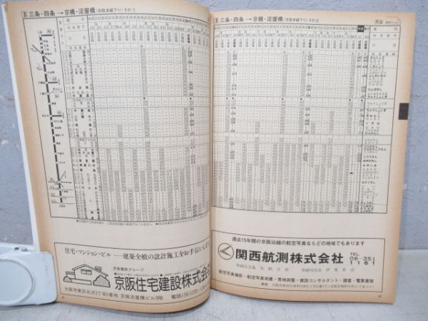 1980‘京阪時刻表(京阪電車開業70周年記念)