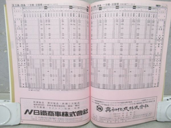 1980‘京阪時刻表(京阪電車開業70周年記念)