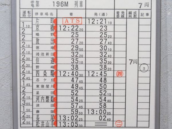 淀川電車区　休57仕業