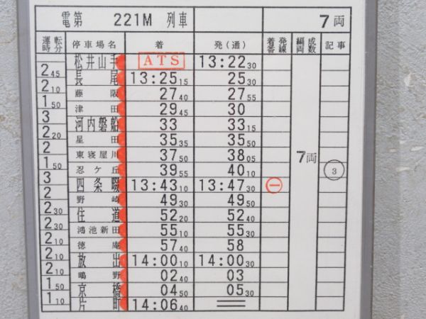 淀川電車区　休57仕業