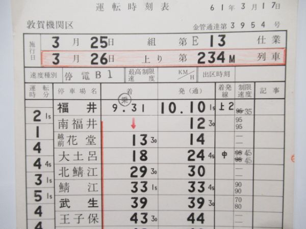 敦賀機関区　E13仕業「419系」