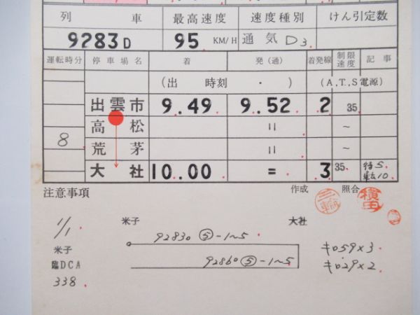 米子運転所　臨DCB339仕業「廃線大社線」