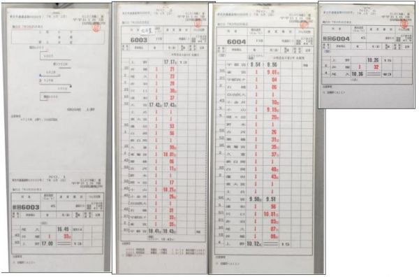 EF81 時刻表差し (「北斗星」入り スタフ付き)