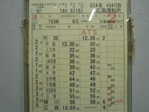 広島運転所可部線105系