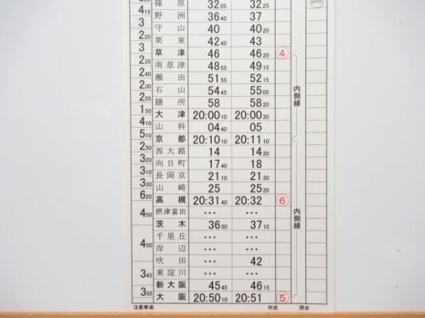 米原電車区 休前38行路