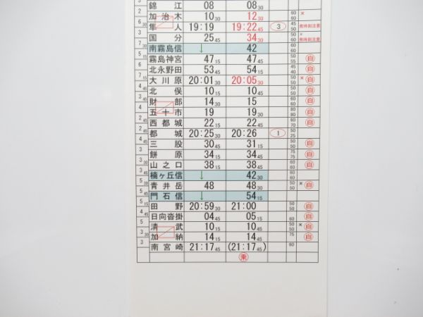 鹿児島運輸センター 31行路 (きりしま 入り)