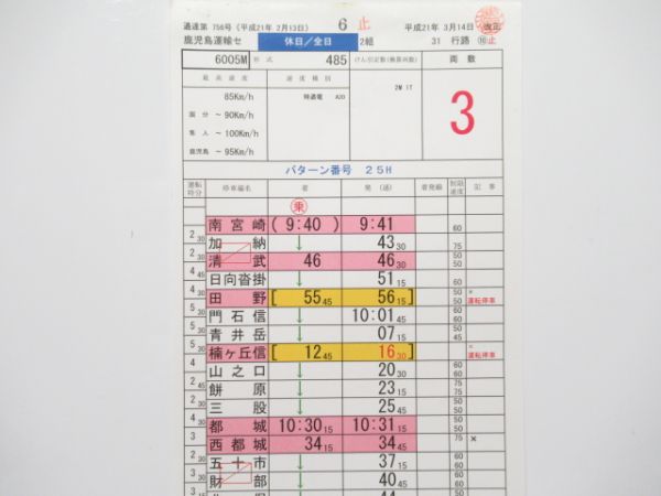 鹿児島運輸センター 31行路 (きりしま 入り)