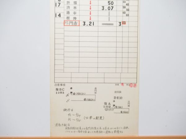 厚狭機関区 臨BC1203仕業 (雪/DE10)