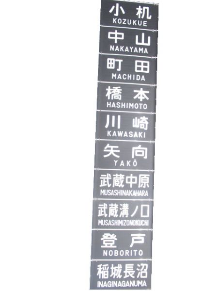 201系 中央線 前面幕 (武蔵野線 入り)