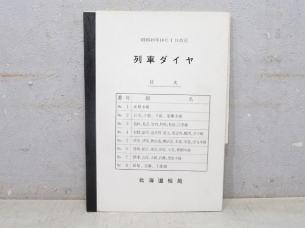 北海道総局 列車ダイヤ