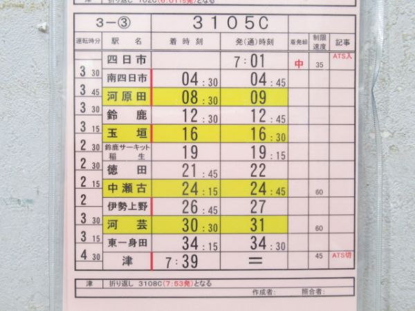 伊勢鉄道 FB4仕業 (土休日施行)