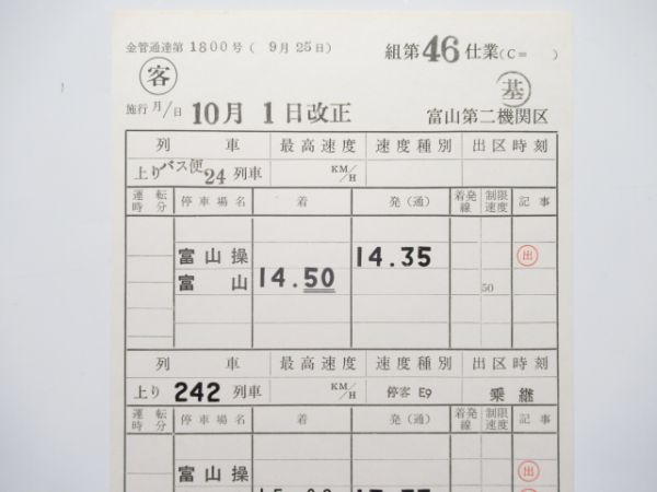 富山第二機関区 46仕業