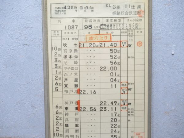 姫路総合鉄道部 11仕業(神戸港駅 廃駅)