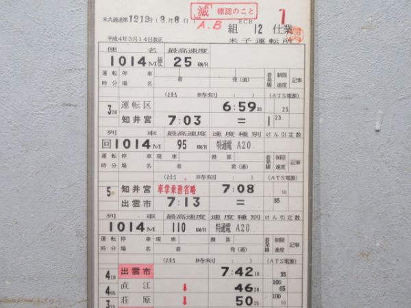 米子運転所 ECB12仕業 (特急 やくも)