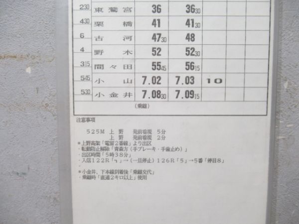 田端運転所　休休819行路揃い「北斗星6号」入り