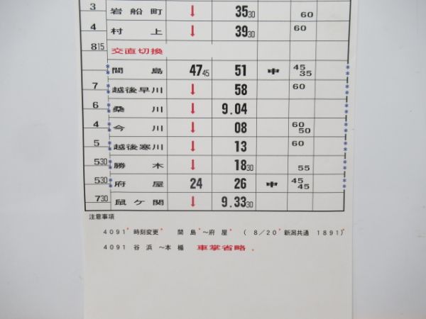 新津運輸区　ELEC1組B2003行路「EF81」