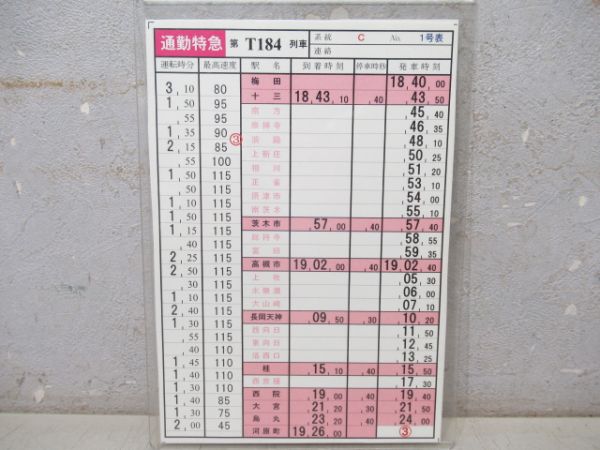 阪急京都線通勤特急揃い