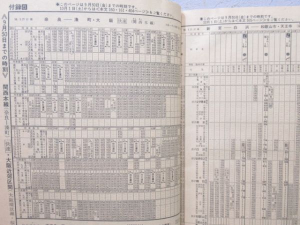 日本国有鉄道 時刻表 1983年10月