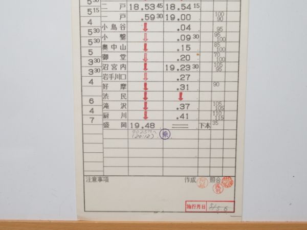 盛岡運輸区 645仕業 (583系/特急 はつかり)