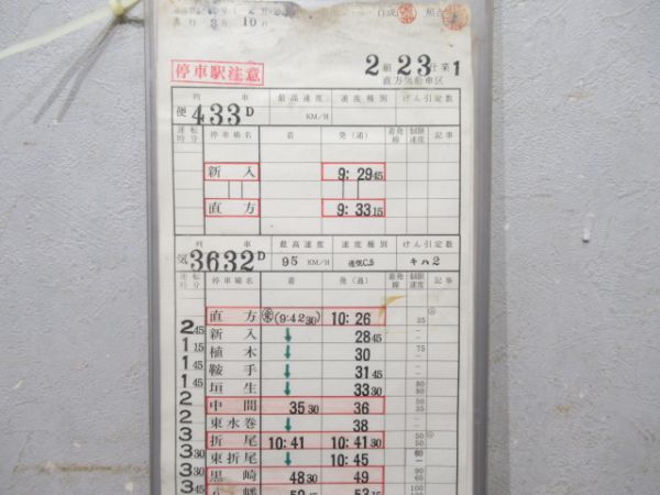 直方気動車区 23仕業 揃い (後藤寺線)