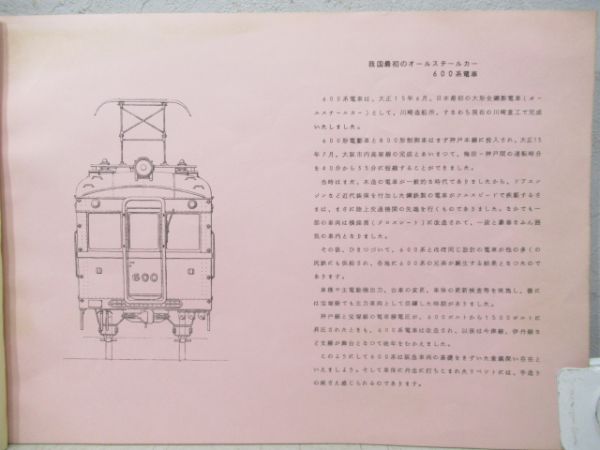 阪急600系　車両形式図表