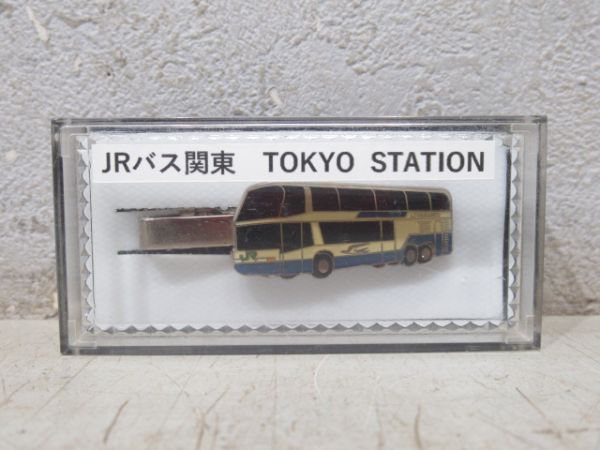 ネクタイピン「JRバス関東 TOKYO STATION」