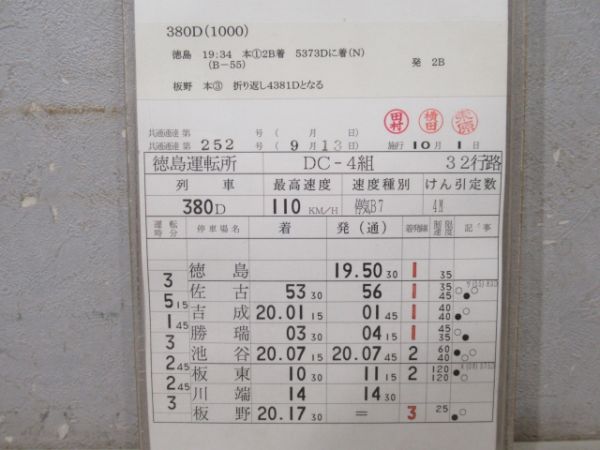 徳島運転所 32行路 揃い