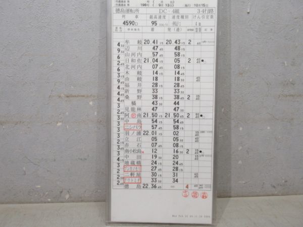 徳島運転所 34行路 揃い