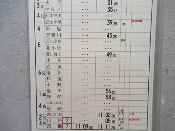 福井運輸センター　115-1行路揃い「サンダーバード」