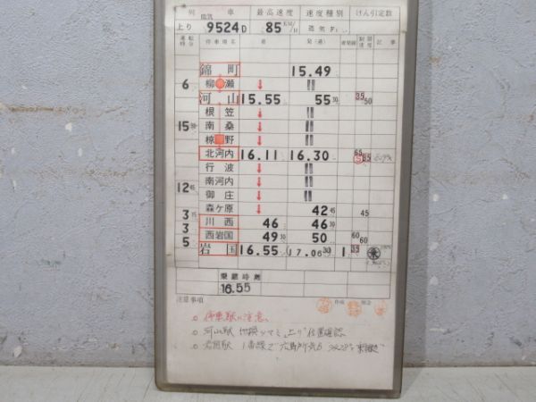 岩国機関区 臨DC 1314仕業 揃い (通票表示 入り)