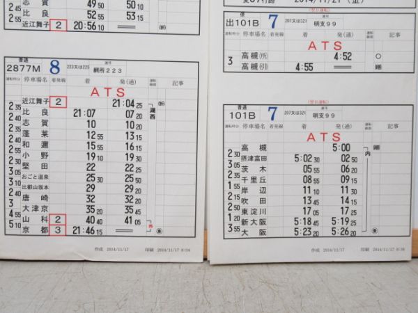 京都電車区　変37行路揃い「新快速」